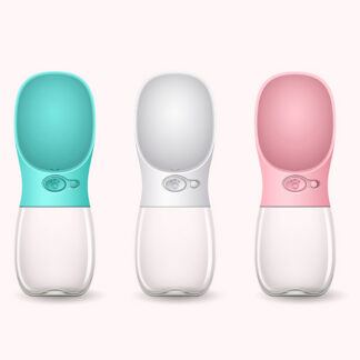 Portable Dog Water Bottle with Drinking Bowl
